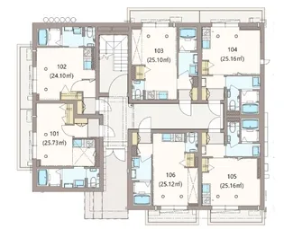 Y’s Precious9【1階】の間取り