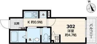 東京都荒川区東尾久5【アパート】の間取り