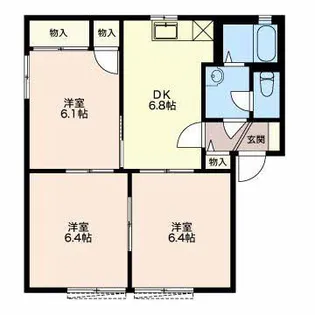 パル A【1階】の間取り