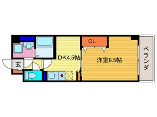 ベルドミ-ル洛南【5階】の間取り