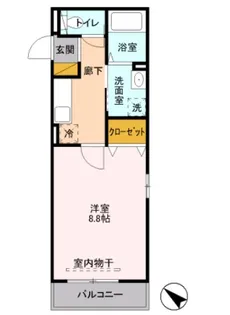 ソラーレ【2階】の間取り