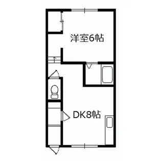 問屋町II【1階】の間取り