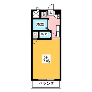 アーバンライフ陣中【4階】の間取り