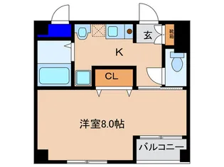 トラディショナル杉本【2階】の間取り