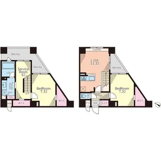 池袋ウエストガーデン【7階】の間取り