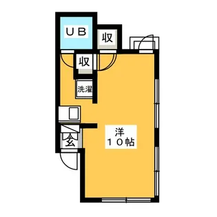 アイリスハイム【2階】の間取り