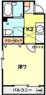 ル・グラン中村橋【1階】の間取り