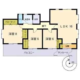 神奈川県秦野市平沢【一戸建】の間取り