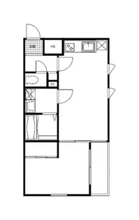 東京都中野区本町2【マンション】の間取り