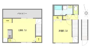 サザンロード西ヶ原の間取り