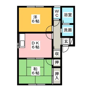 ツリートップYKS【1階】の間取り