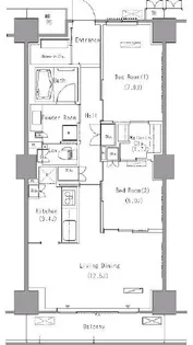 東京都江東区豊洲1【マンション】の間取り