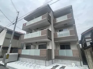 大阪府東大阪市源氏ケ丘【アパート】の外観