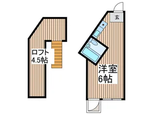 ベルコ-ポの間取り