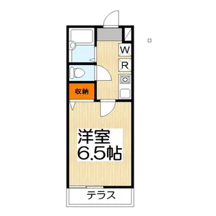 メゾンハーベストII【1階】の間取り