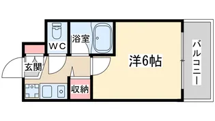 エスリード梅田新道第2【10階】の間取り