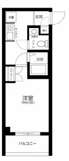 東京都中野区中央1【マンション】の間取り