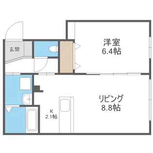 MARUYAMA RH HILLS【3階】の間取り
