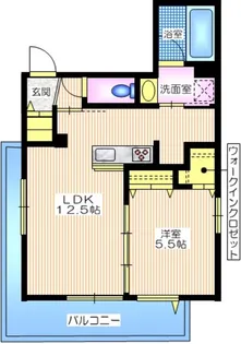 フィールドヴィレッジ横濱桜木町【4階】の間取り