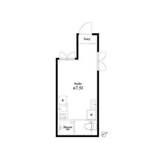 VARY`s北千住(バリーズキタセンジュ)【1階】の間取り