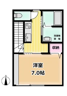 仮)インテグラル櫛川【2階】の間取り