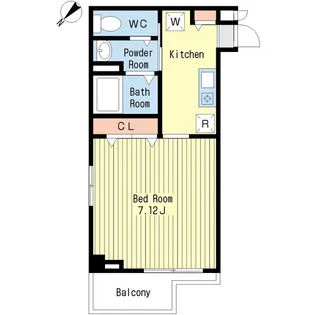 プラティーク白山【3階】の間取り