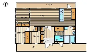プリムローズ【4階】の間取り