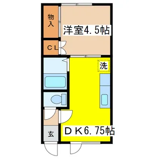 VOX5【2階】の間取り