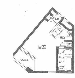 北幸ぐうはうすB棟【4階】の間取り