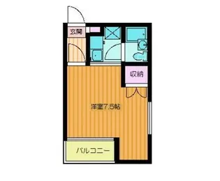 メゾン行徳【3階】の間取り