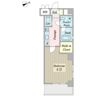 グランプラス白楽【2階】の間取り