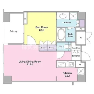 ランテンヌ四谷【2階】の間取り