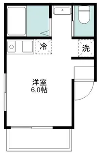 ベルコーポ【3階】の間取り