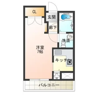 フォレスタ花園【4階】の間取り