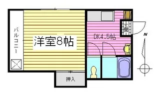 グレースワセダ【3階】の間取り