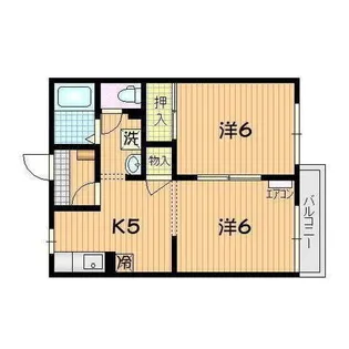 ピースジェベルA【1階】の間取り