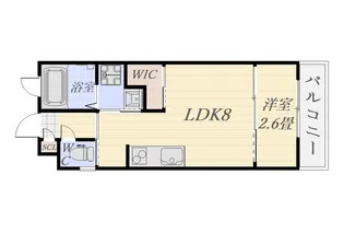 Plainciel訓(プレーンシエルクン)【2階】の間取り