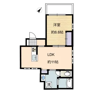 KEN’S HOUSE【3階】の間取り