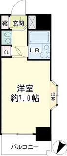 NICEアーバンスピリッツ川崎駅南【6階】の間取り