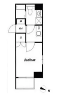 ヴェルステージ大塚【8階】の間取り