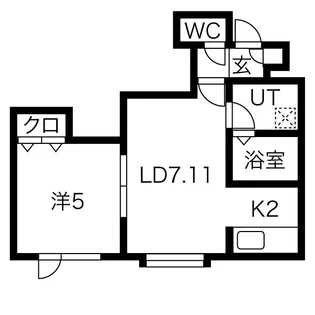 スタビリス【2階】の間取り
