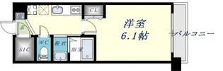 Luxe布施北3【5階】の間取り