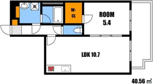 Felice緑井 (フェリスミドリイ)【3階】の間取り