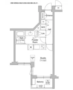 コンフォリア原宿【2階】の間取り