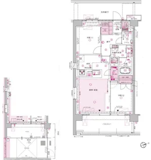 プラウド日吉本町【1階】の間取り