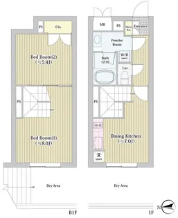 ラペルラ世田谷赤堤の間取り