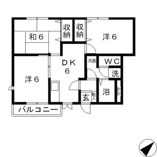 ファミリースポット【1階】の間取り