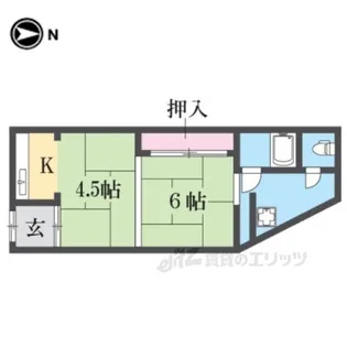 池田文化【2階】の間取り