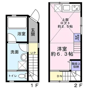 CasaCozy西条駅北【1階】の間取り
