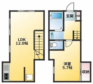 DSKマンションの間取り